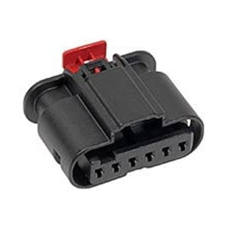 Molex Combination Line Connector, 6 Contact(S), Female, Crimp Terminal, Receptacle 349006119